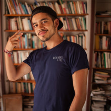 Load image into Gallery viewer, ROUNDEL CAFE EMBROIDERED Unisex T-Shirt