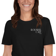 Load image into Gallery viewer, ROUNDEL CAFE EMBROIDERED Unisex T-Shirt
