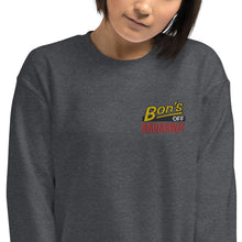 Load image into Gallery viewer, BON&#39;S EMBROIDERED Unisex Sweatshirt
